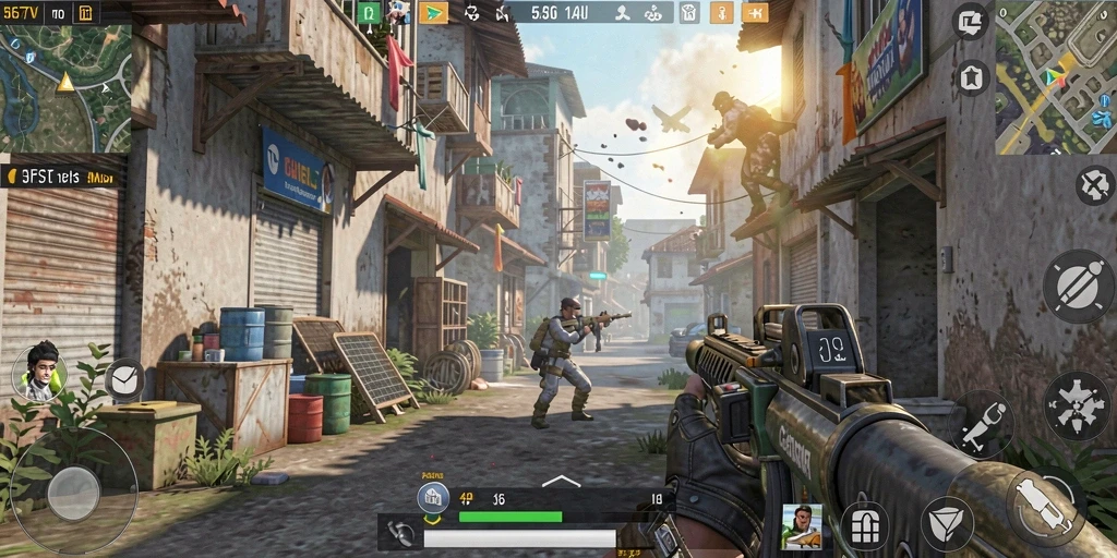 Tampilan gameplay 567TV yang menegangkan dan seru.