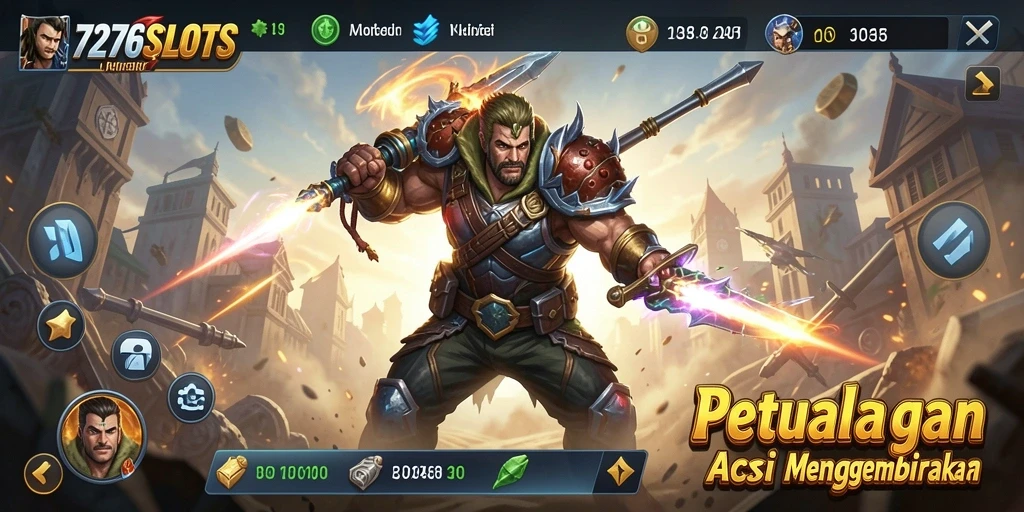 Tampilan menarik dari gameplay 7276SLOTS yang penuh aksi dan keseruan.