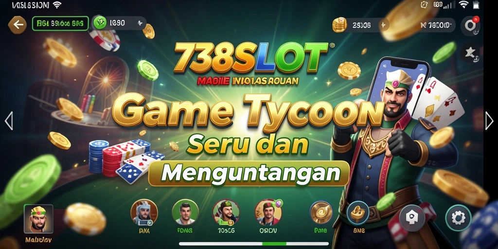 Tampilan gameplay menarik dari 738SLOT yang menghasilan slot.