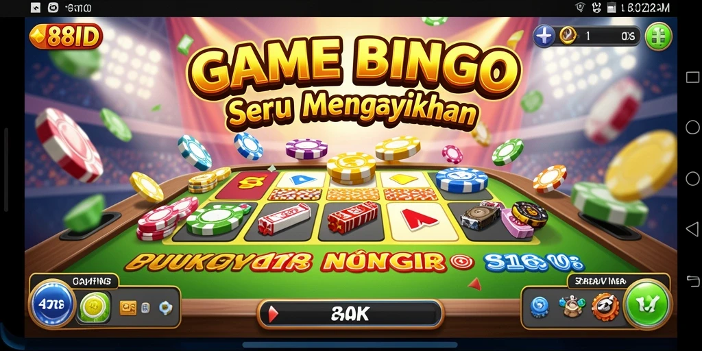 Screenshot gameplay Bingo yang seru dan menantang di 88ID.