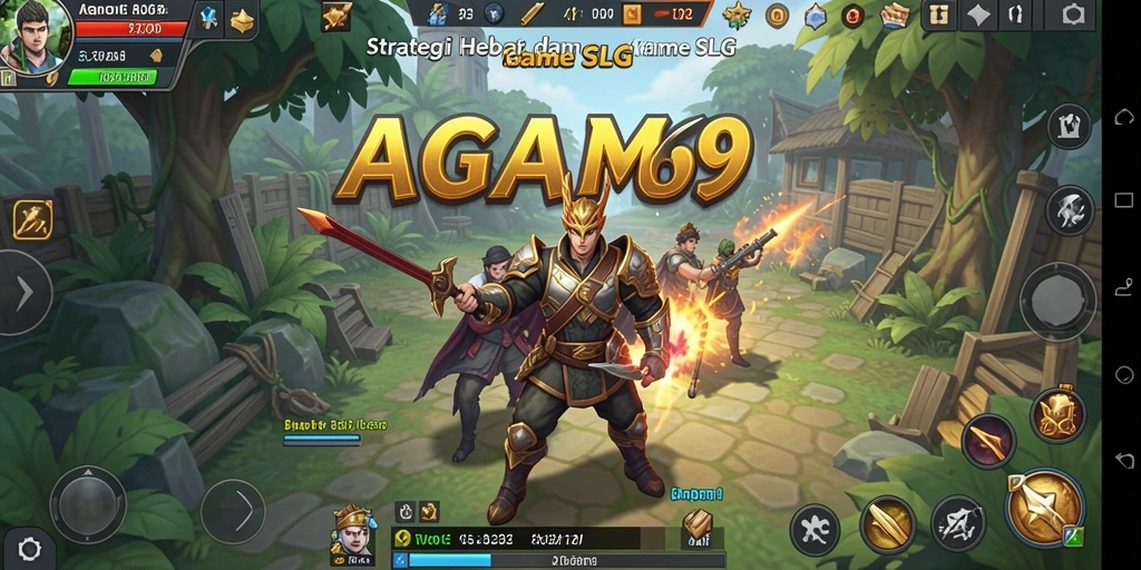 Tangkapan layar gameplay AGAM69 saat membangun kerajaan.