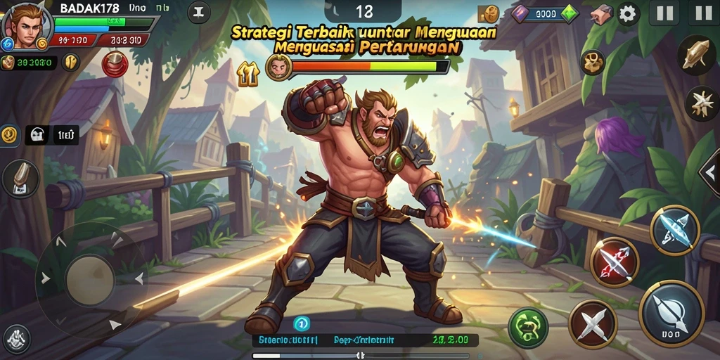 Tampilan gameplay menarik dari BADAK178 dengan strategi yang mendalam.