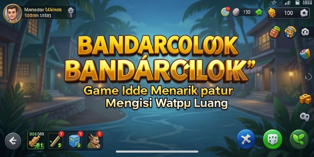 Tampilan gameplay BANDARCOLOK yang menarik dan menghibur.