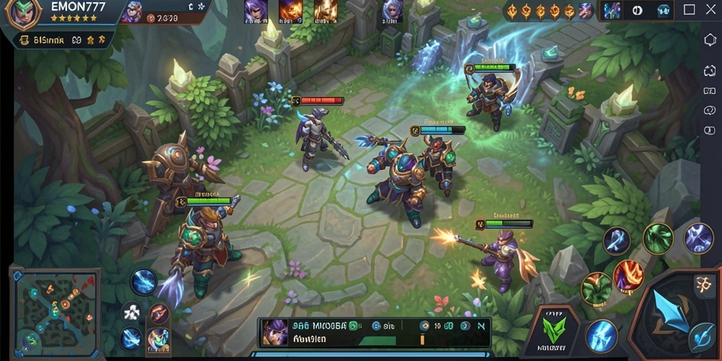 Tampilan menarik dari gameplay <strong>EMON777</strong> yang kompetitif dan seru.