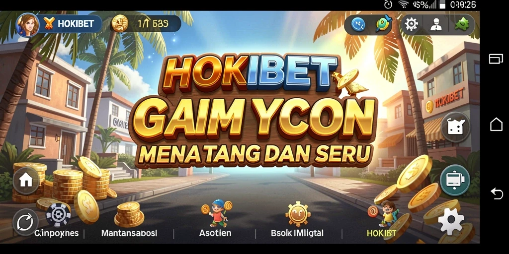 Tampilan gameplay HOKIBET yang seru dan menantang di dunia Tycoon.