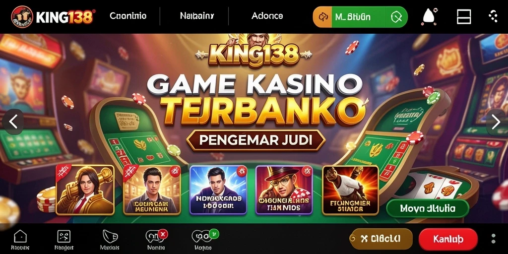 Tampilan gameplay yang menarik dan mendebarkan dari KING138.