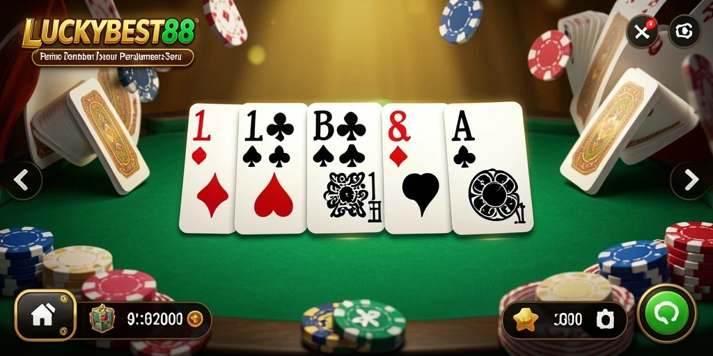 Screenshot gameplay menampilkan aksi seru di LUCKYBEST88.