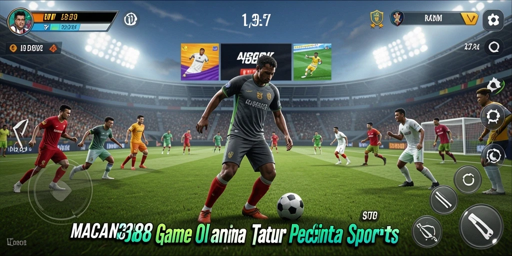Tampilan gameplay menarik dari aplikasi MACAN388 yang menyajikan olahraga seru.