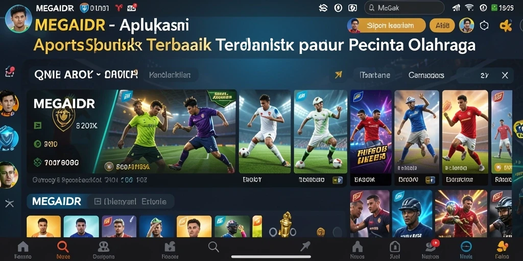 Tampilan screenshot gameplay MEGAIDR yang menarik dan informatif.