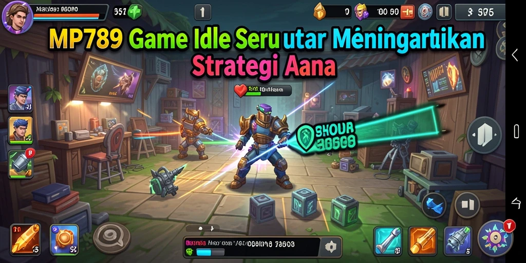 Tampilan gameplay seru dari MVP789 yang menunjukkan aksi Idle.