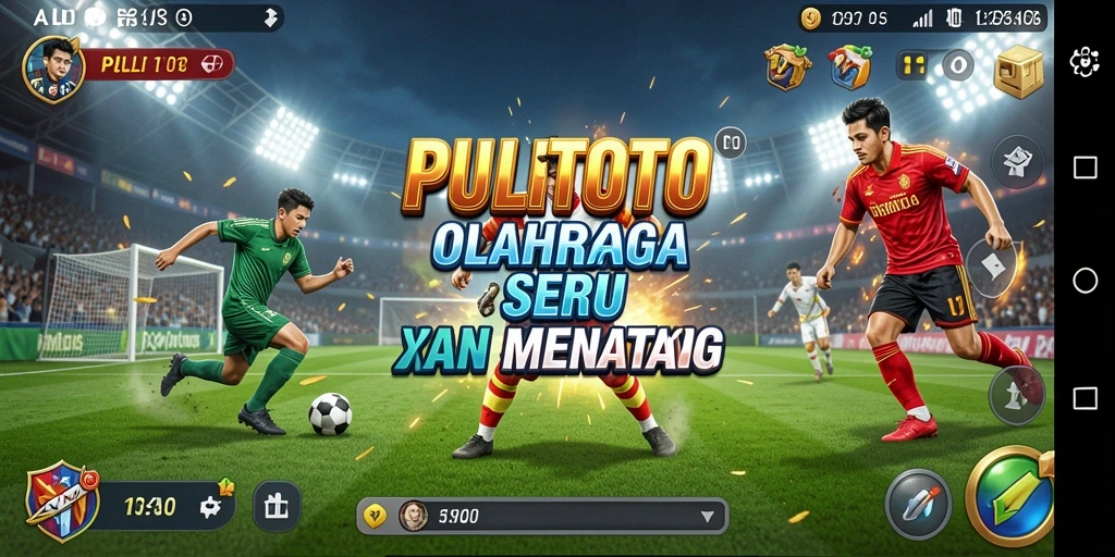 Screenshot dari gameplay PULITOTO yang memukau dengan aksi olahraga seru.