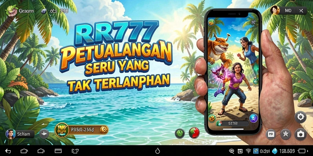 Screenshot gameplay RR777 menampilkan aksi petualangan seru yang mendebarkan.
