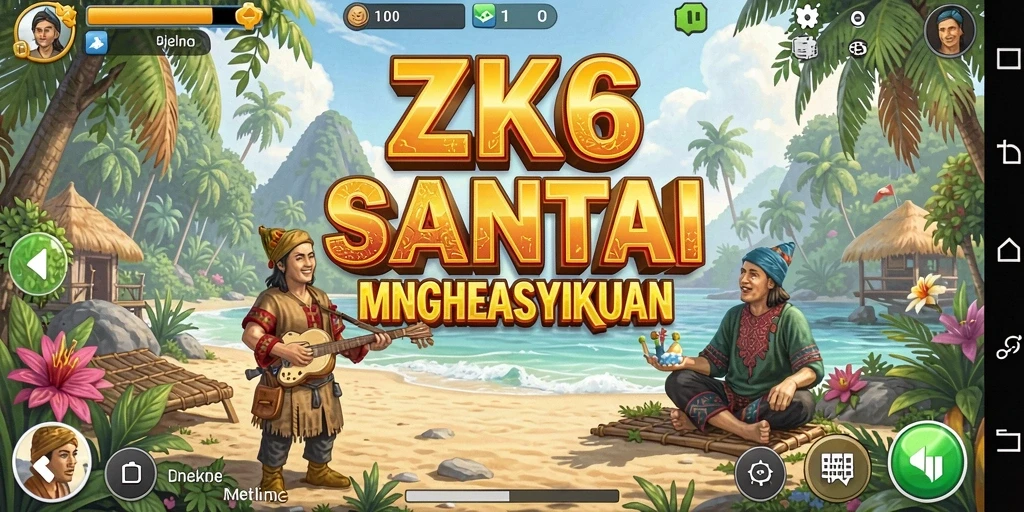 Screenshot utama ZK6 menampilkan gameplay yang seru dan interaktif.
