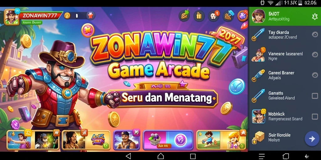Screenshot gameplay menarik dari ZONAWIN777 yang menunjukkan tantangan seru.
